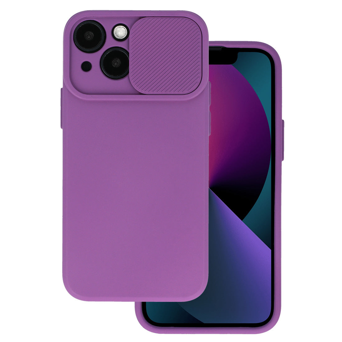 Husa Camshield Soft pentru iPhone 15 Pro Max Mov
