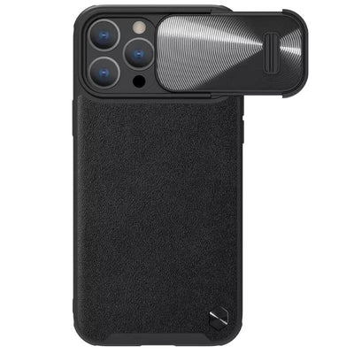 Husa Nillkin Camshield S piele pentru iPhone 14 Pro Max Negru