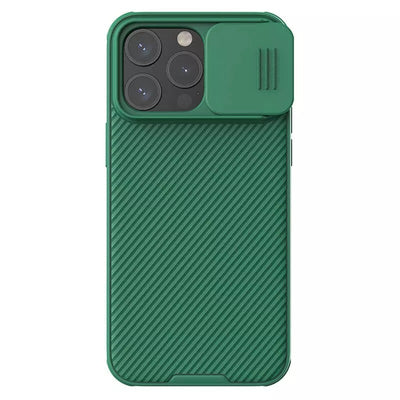Husa Nillkin Camshield Pro PC+TPU pentru iPhone 15 Pro Max Verde