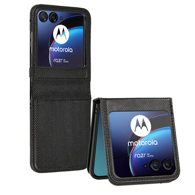 Husa Smart Book Magnet pentru Motorola Razr 40 Ultra 5G Negru