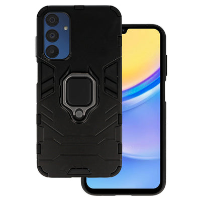 Husa Ring Armor pentru Samsung Galaxy A15 4G/5G Negru