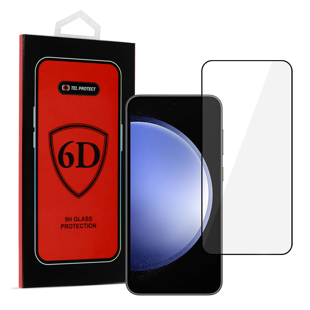 Folie Tel Protect Full Glue 6D sticla pentru Samsung Galaxy S23 Plus Negru