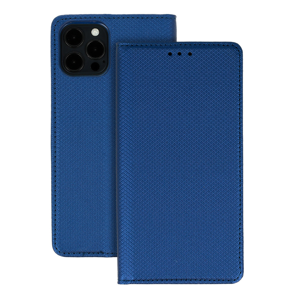 Husa Smart Book Magnet pentru Samsung Galaxy S24 Plus Navy