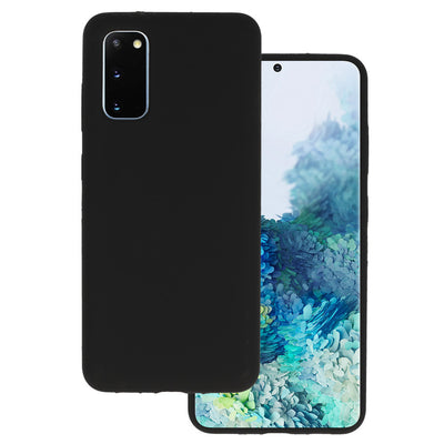 Husa Silicone Lite pentru Samsung Galaxy S20 Negru