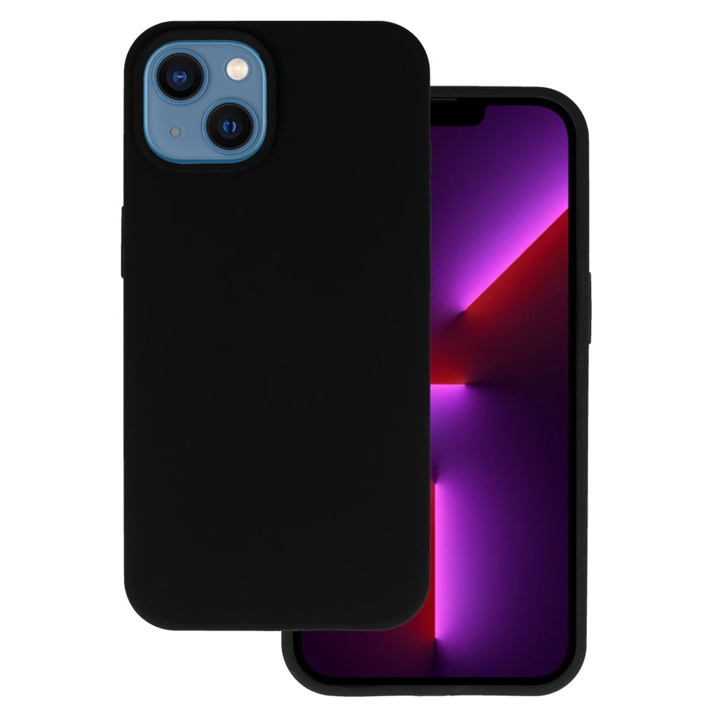 Husa Silicone Lite pentru iPhone 13 Negru