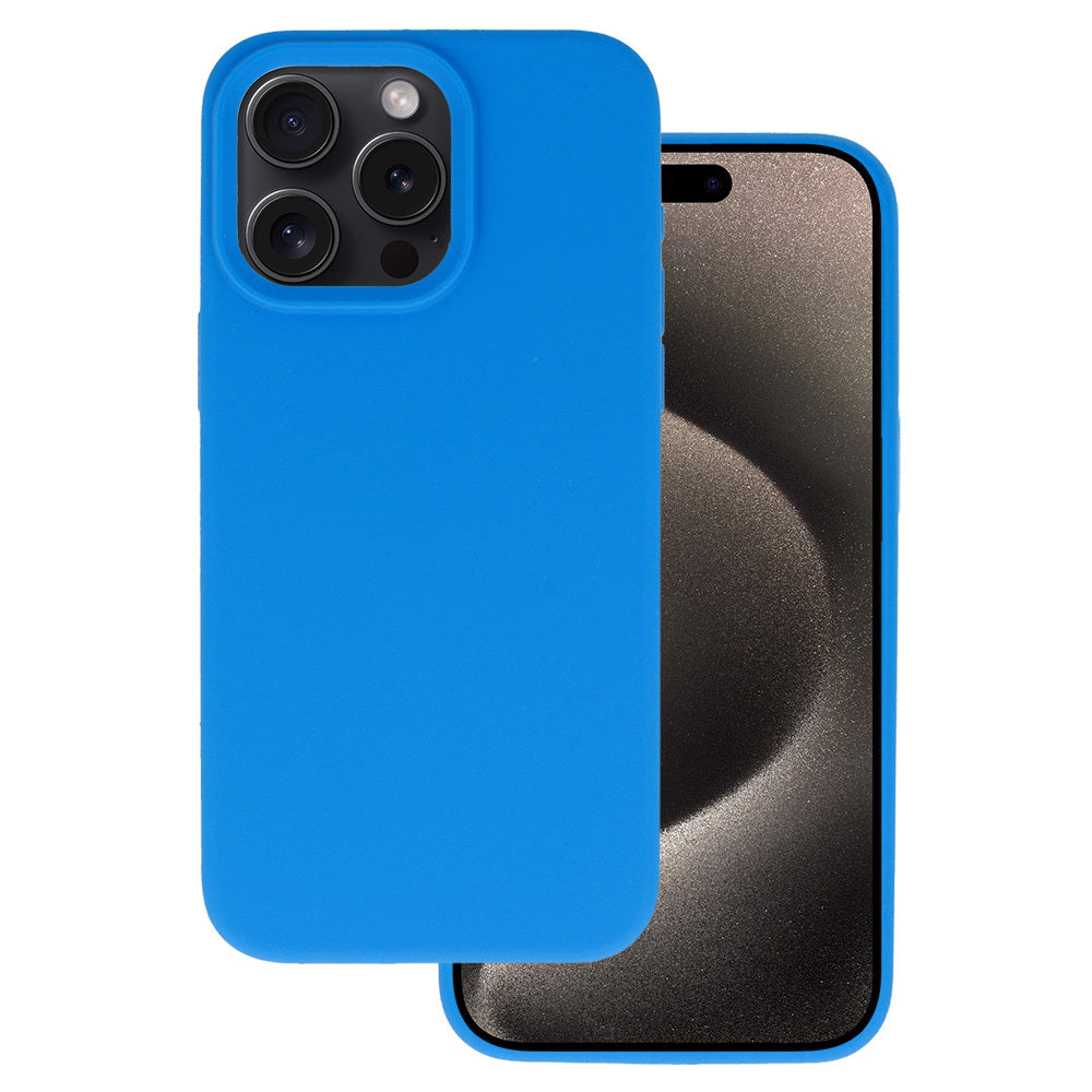 Husa Silicone Lite pentru iPhone 14 Pro Albastru