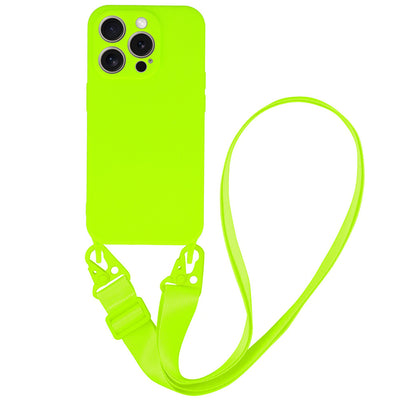 Husa Curea Silicone pentru iPhone 13 Pro Design 2 Lime