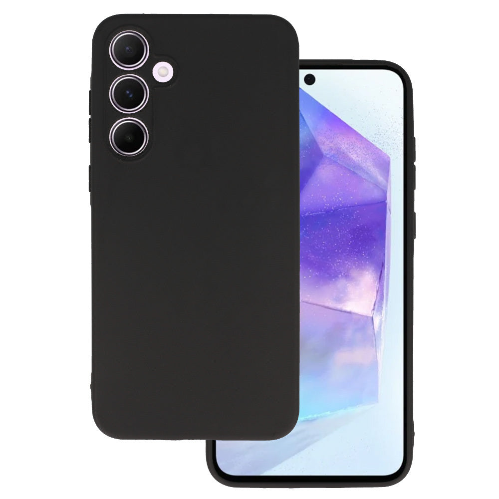 Husa Back Matt pentru Samsung Galaxy A55 5G Negru