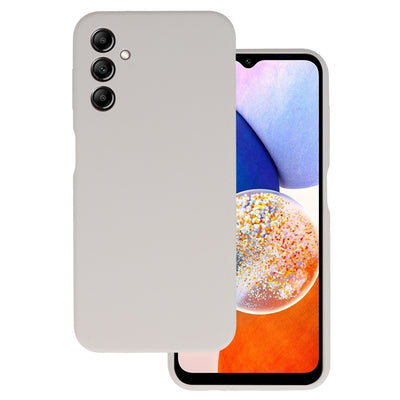 Husa Silicone Lite pentru Samsung Galaxy M34 5G Titanium
