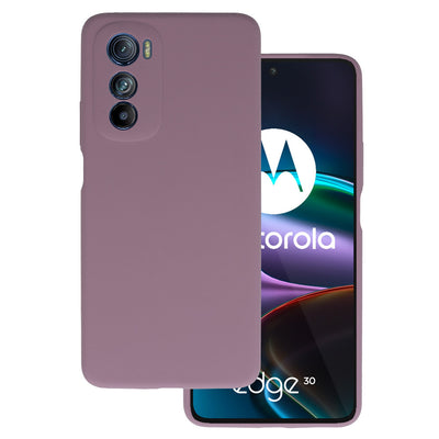 Husa Silicone Lite pentru Motorola Edge 30 Heather
