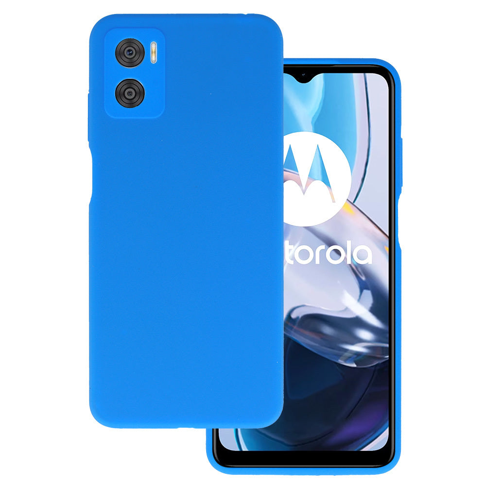 Husa Silicone Lite pentru Motorola Moto E22/E22i Albastru
