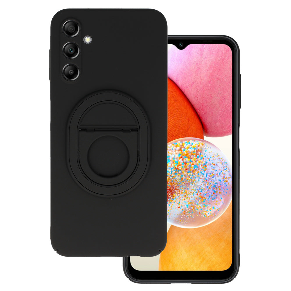 Husa Tel Protect Magnetic Elipse pentru Samsung Galaxy A14 4G/5G Negru