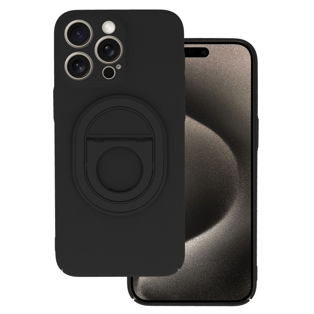 Husa Tel Protect Magnetic Elipse pentru iPhone 14 Pro Negru