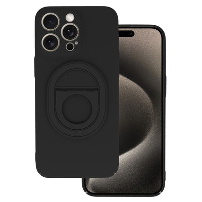 Husa Tel Protect Magnetic Elipse pentru iPhone 14 Pro Negru