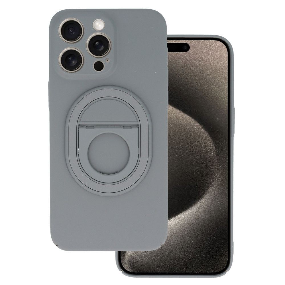 Husa Tel Protect Magnetic Elipse pentru iPhone 15 Pro Max Gri