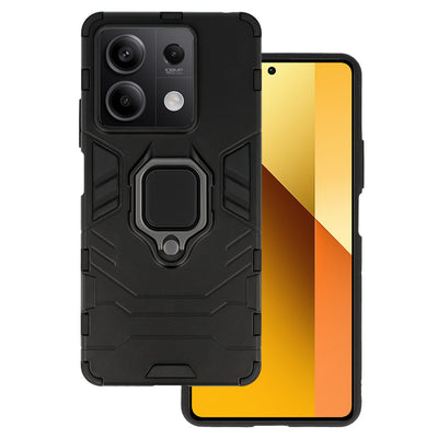 Husa Ring Armor pentru Xiaomi Redmi Note 13 5G Negru