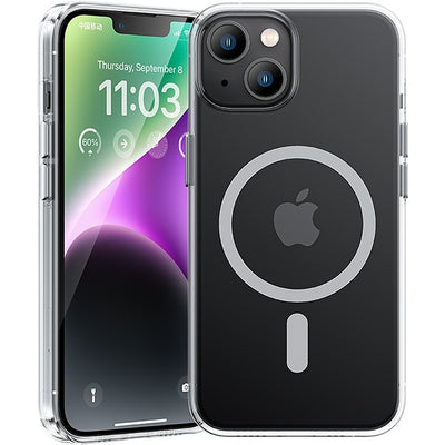 Husa Benks Magnetic Crystal pentru iPhone 15 Plus Transparent