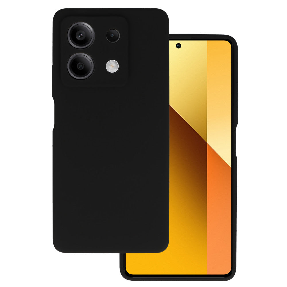Husa Silicone Lite pentru Xiaomi Redmi Note 13 5G Negru