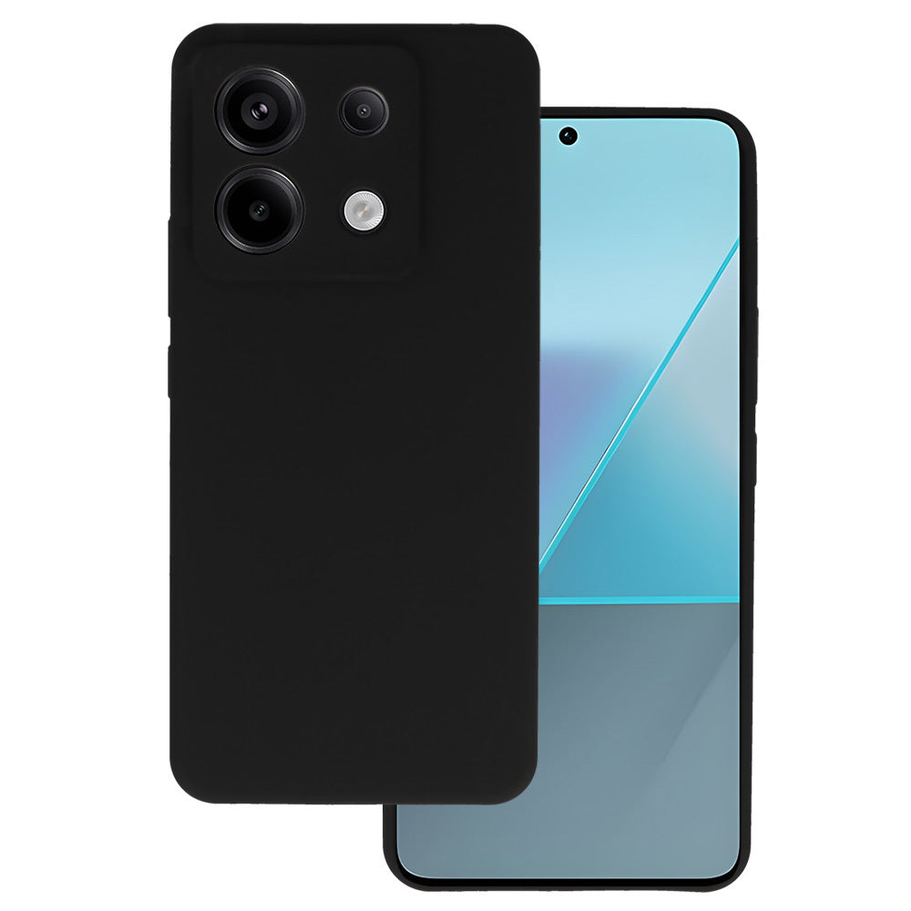 Husa Silicone Lite pentru Xiaomi Redmi Note 13 Pro 5G Negru