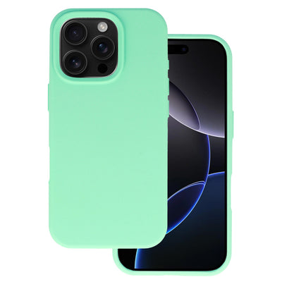 Husa Silicone Lite pentru iPhone 16 Pro Mint