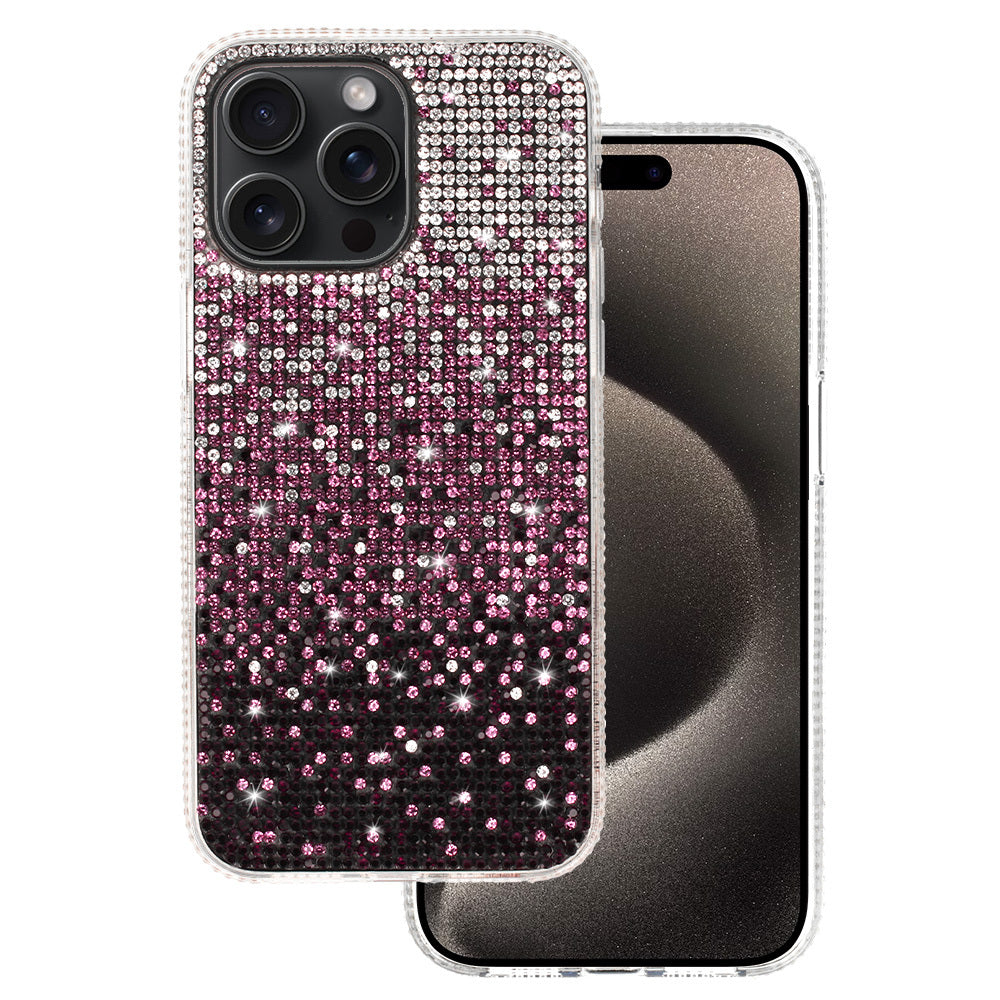 Husa Tel Protect Diamond pentru iPhone 16 Pro Max Burgundy