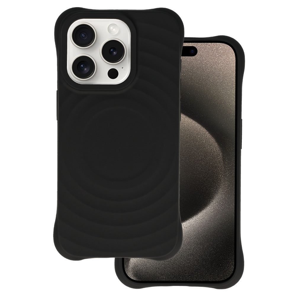 Husa Tel Protect Wave Magsafe pentru iPhone 13 Pro Max Negru