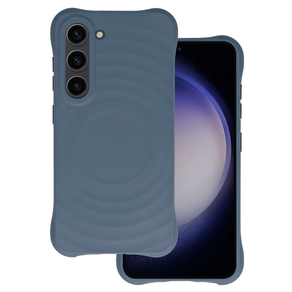 Husa Tel Protect Wave Magsafe pentru Samsung Galaxy S23 Navy