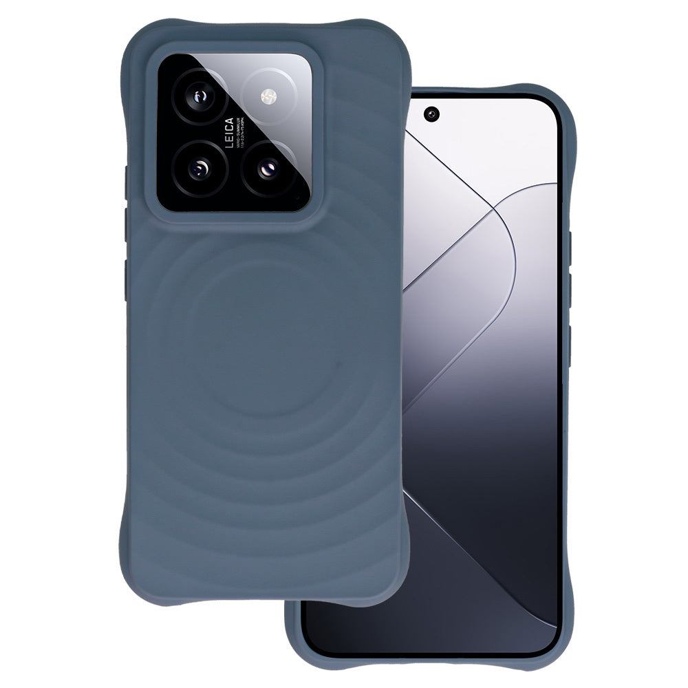 Husa Tel Protect Wave Magsafe pentru Xiaomi 14 Pro Navy