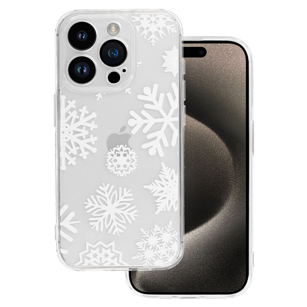 Husa TEL Protect Christmas Transparent pentru iPhone 11 Design 4