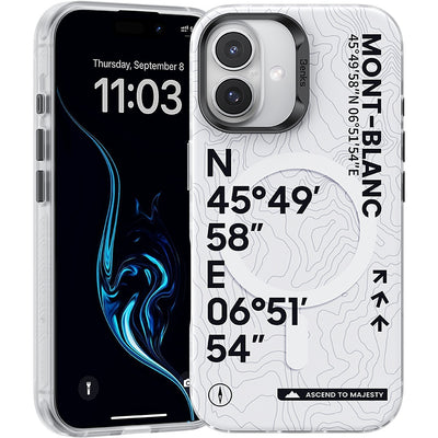 Husa Benks Magnetic Summit Mont Blanc pentru iPhone 16