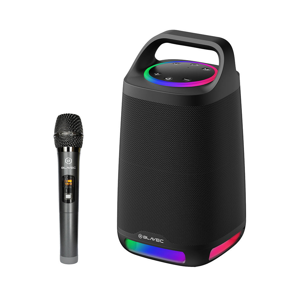 Boxa Blavec Portable Bluetooth TWS Ws-01 Karaoke - 160W cu Microphone Negru