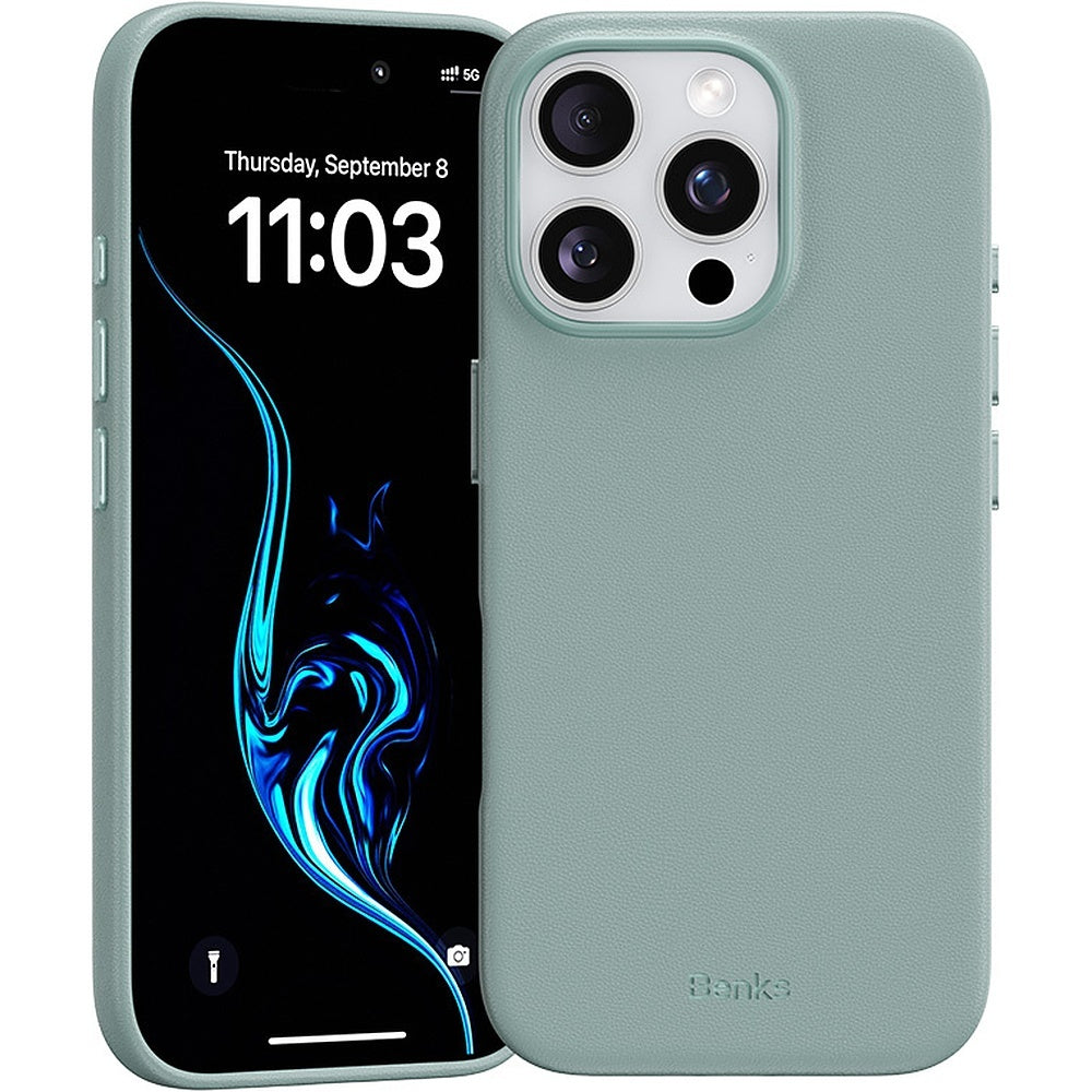 Husa Benks Magnetic Vita Pro Silicone pentru iPhone 16 Pro Max Verde